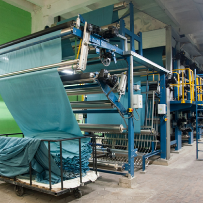 Линии для производства тканей, кожи и их части